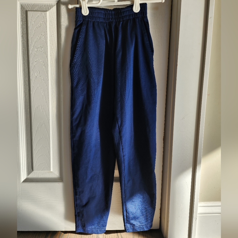 Girl's Varsity Spirit Navy Blue Warm-Up Pants